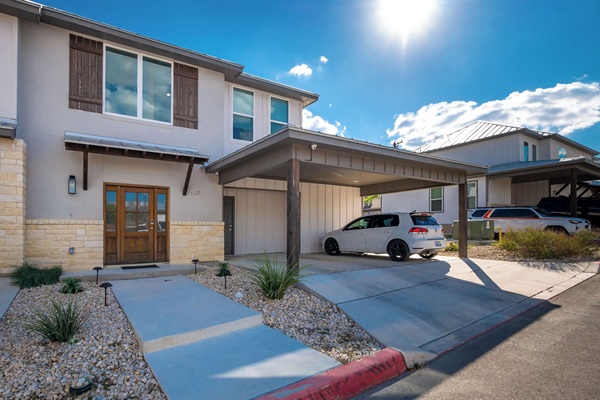 Front of Townhome