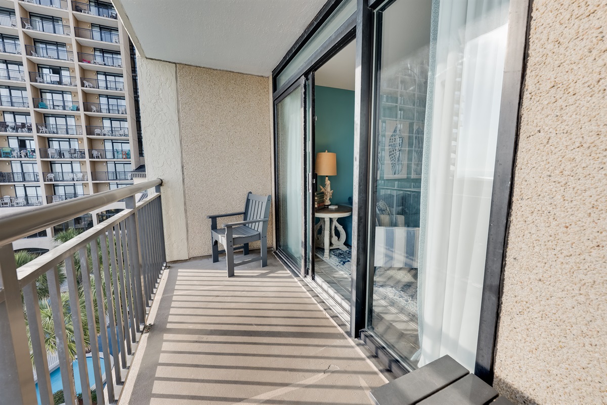 Amazing View from the Balcony!