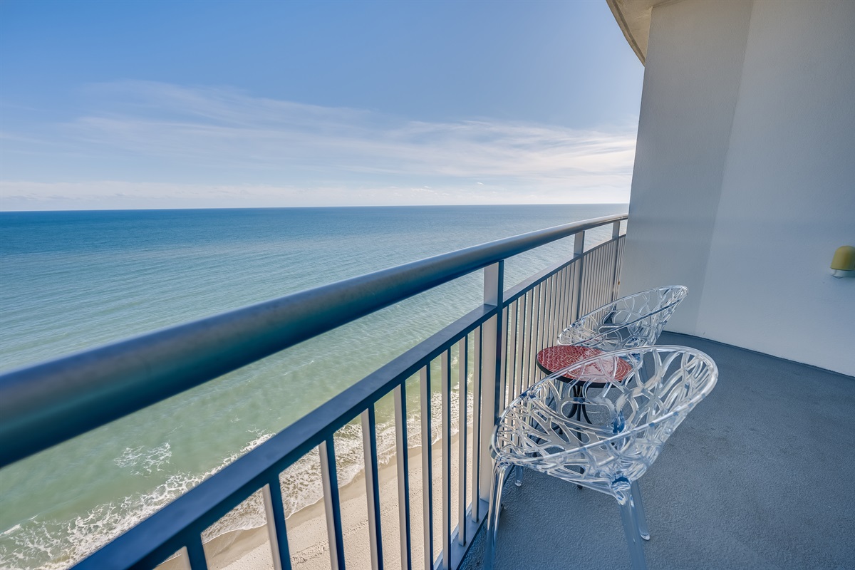 Breathtaking Views from Balcony!