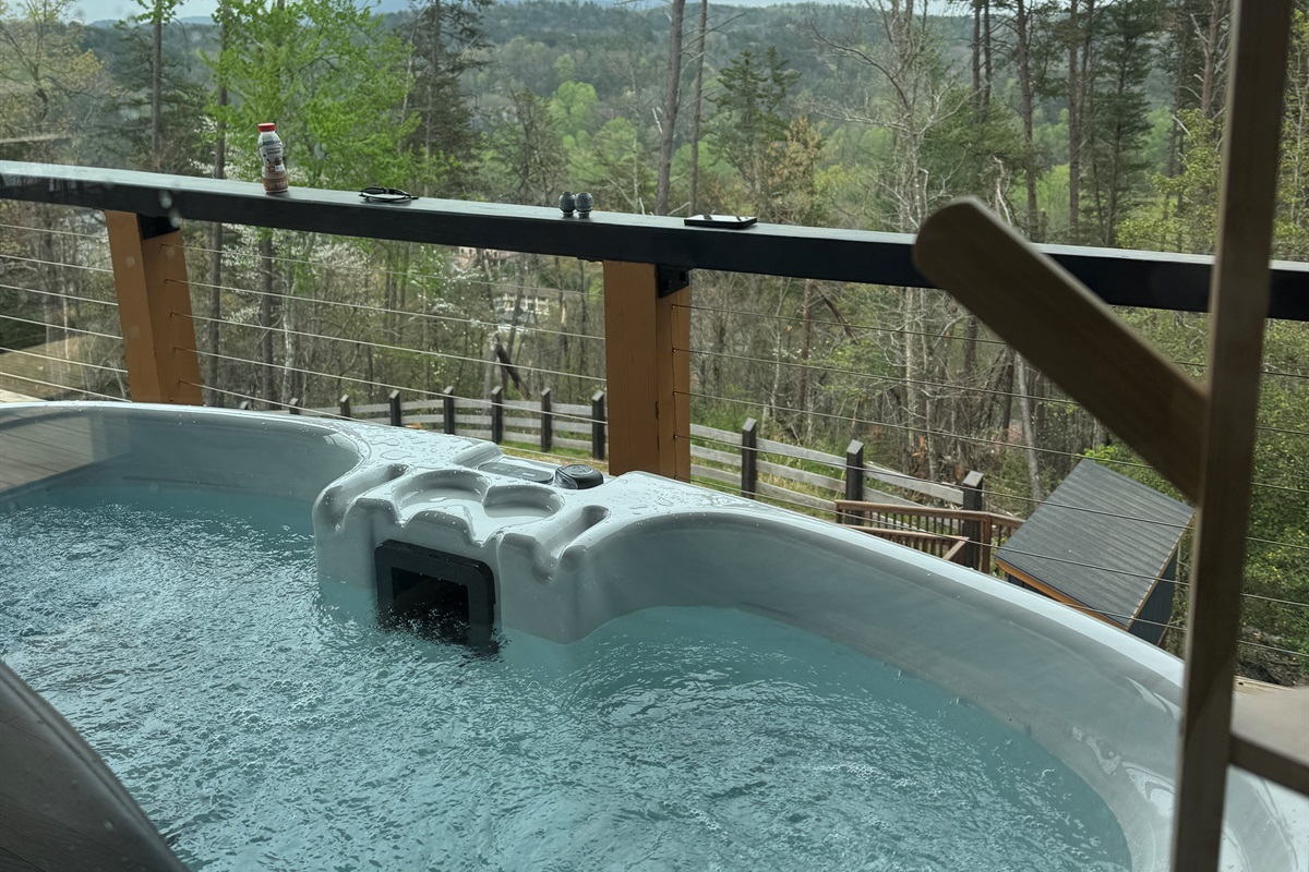 Romantic Hot Tub for 2