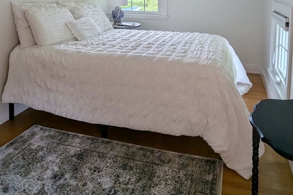 Great views from this bedroom.