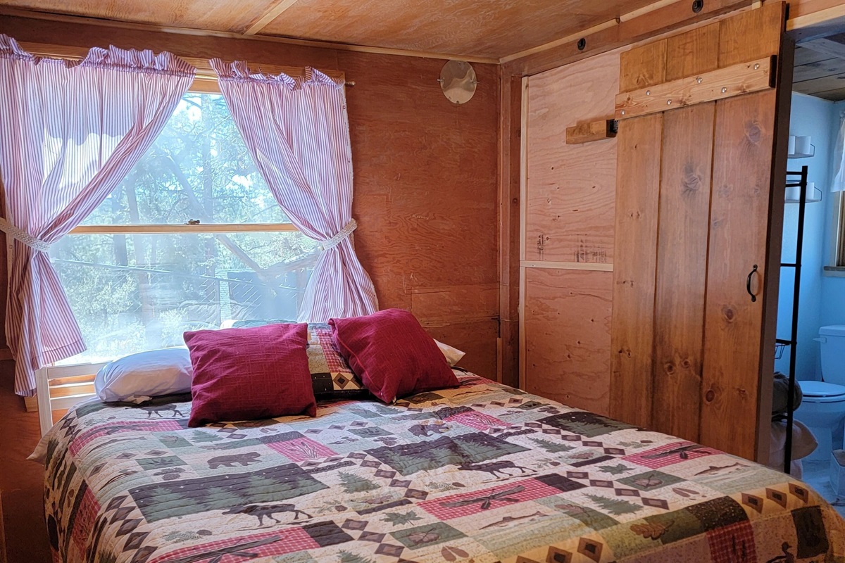 Downstairs suite, queen room