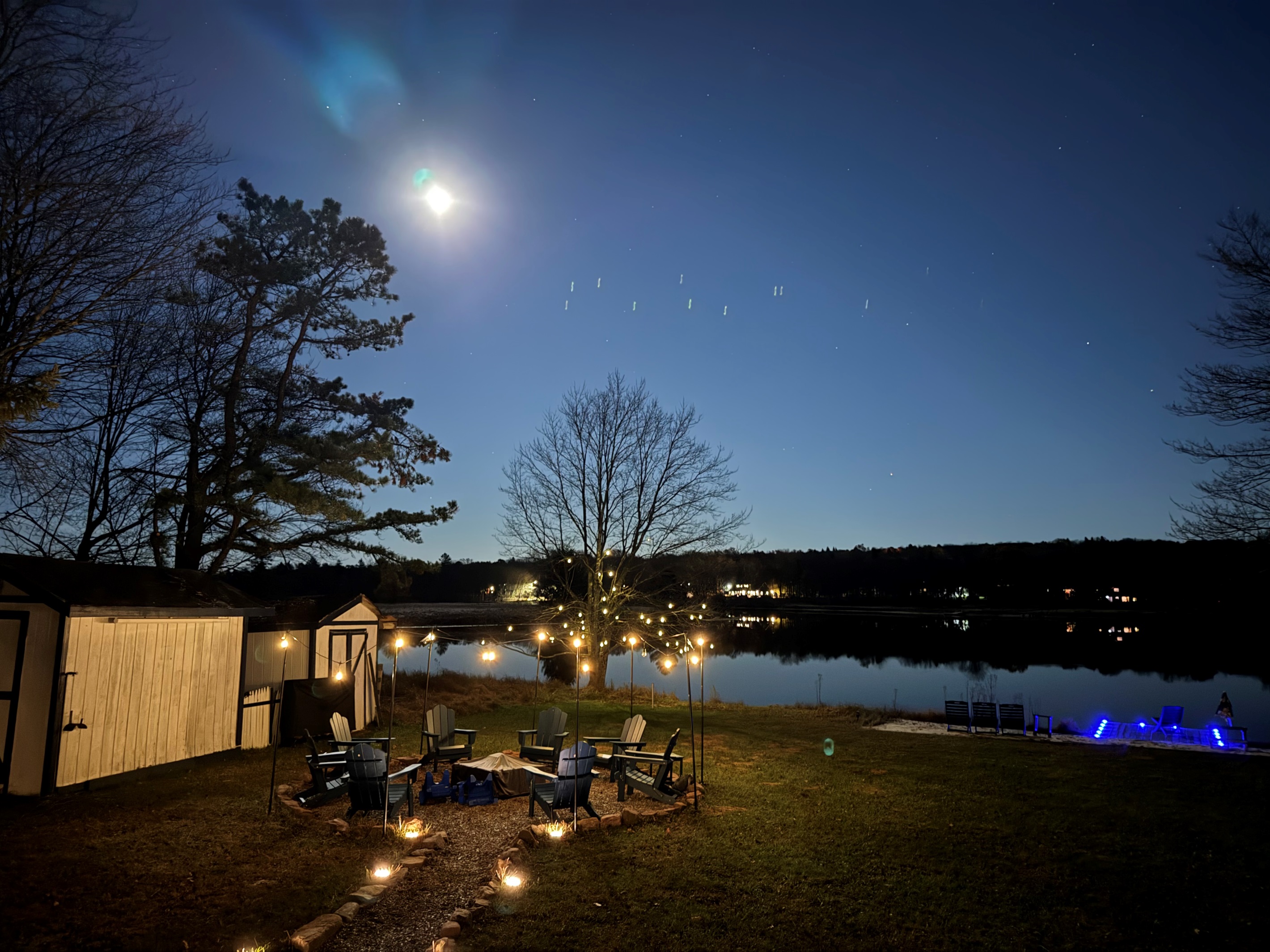 The moment you’ve been waiting for — moonlit serenity.