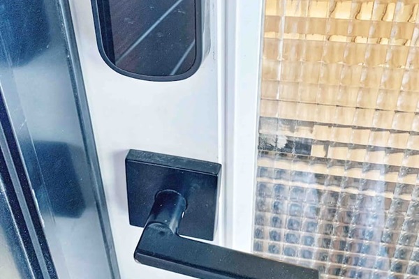 Keyless smart lock for easy self check-in after arrival.