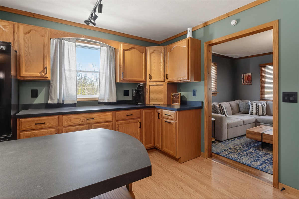 Kitchen to living room