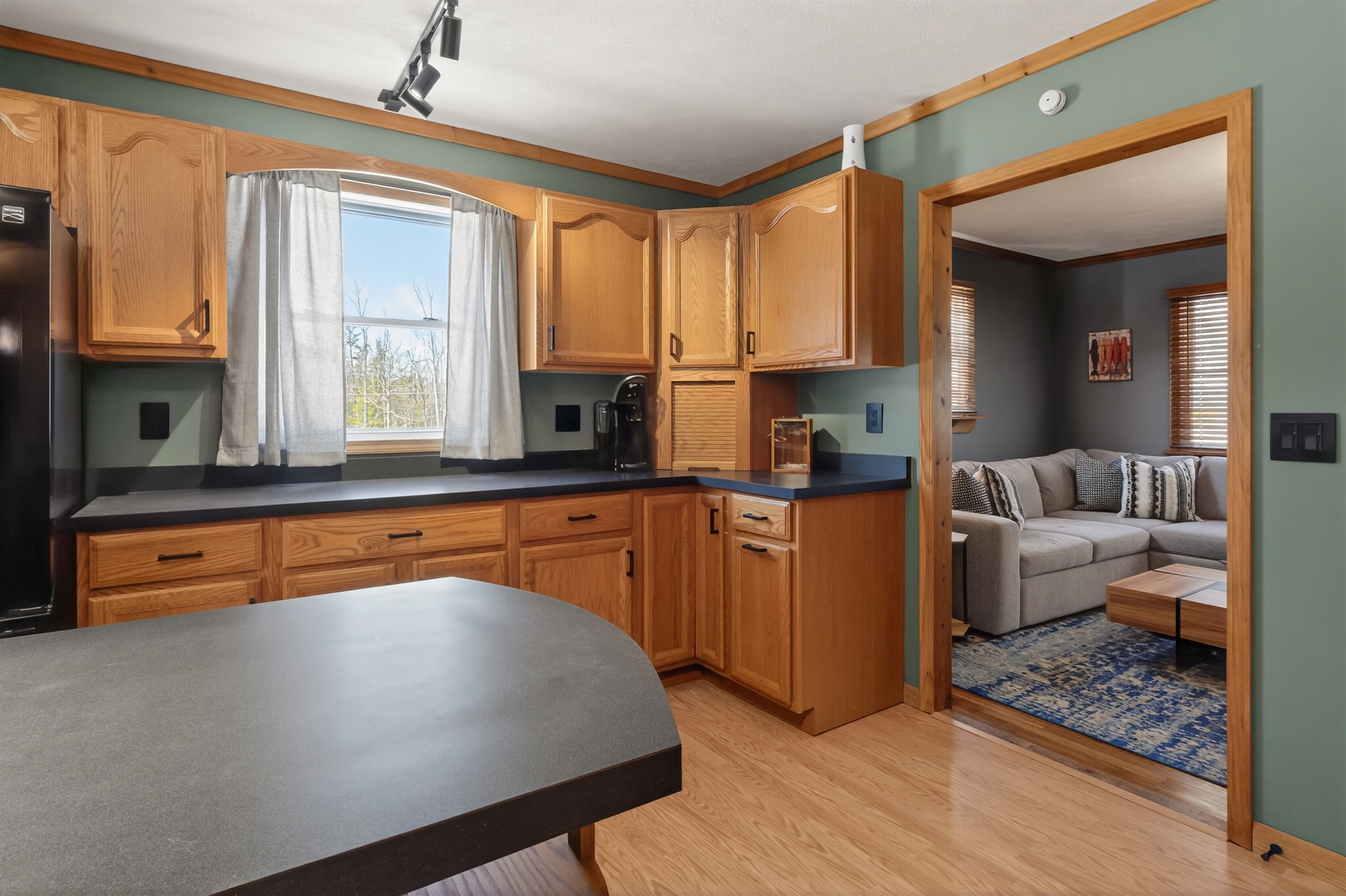 Kitchen to living room