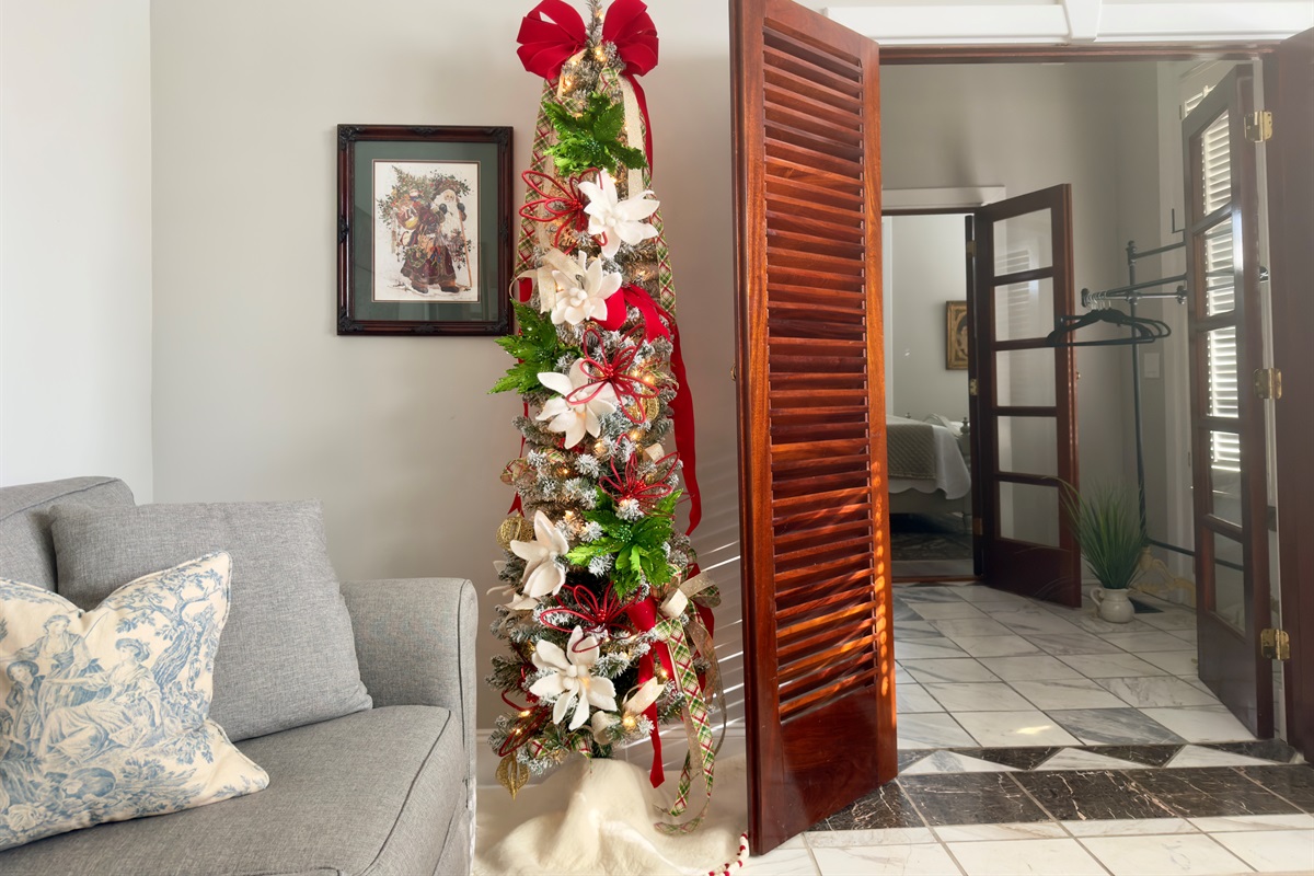 Christmas decor up before Thanksgiving