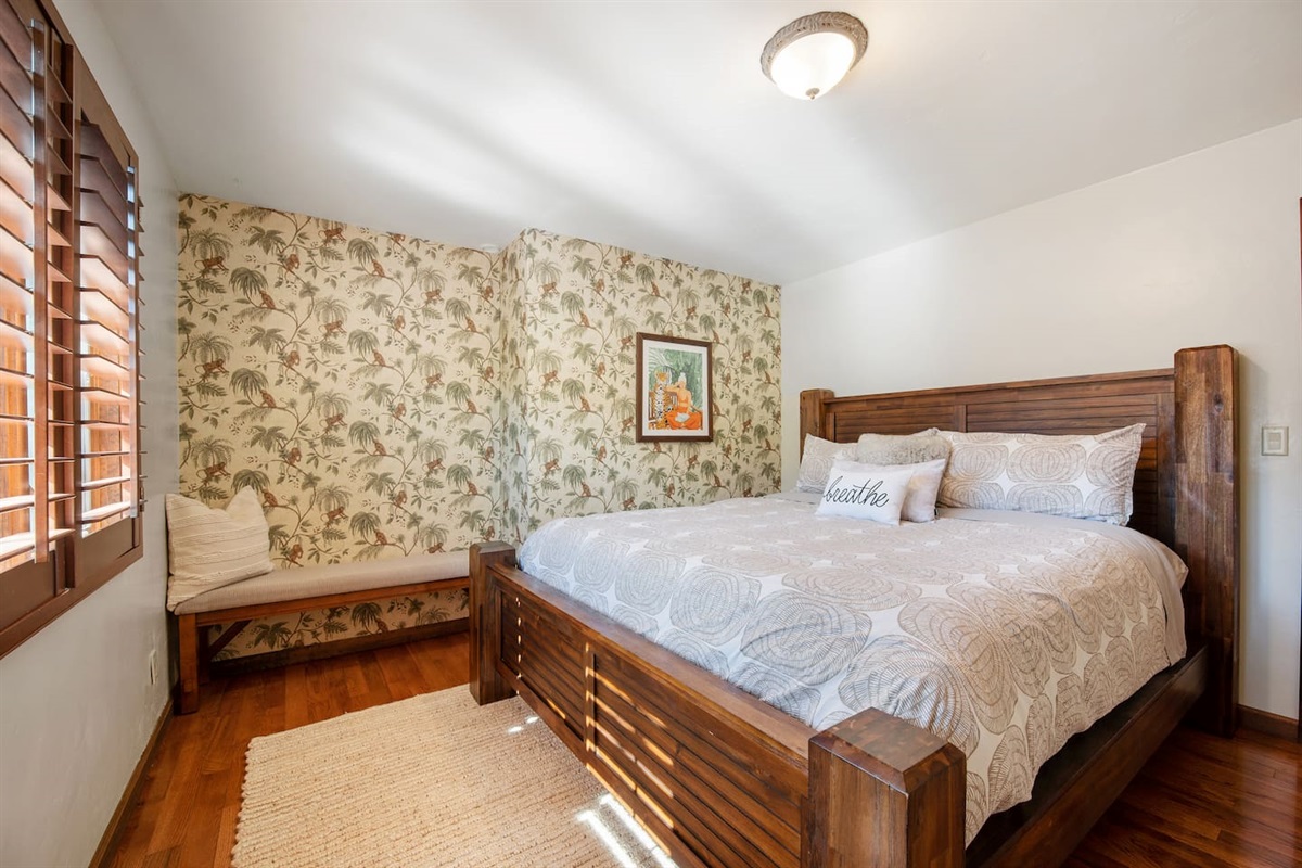 Guest Room with King Bed.