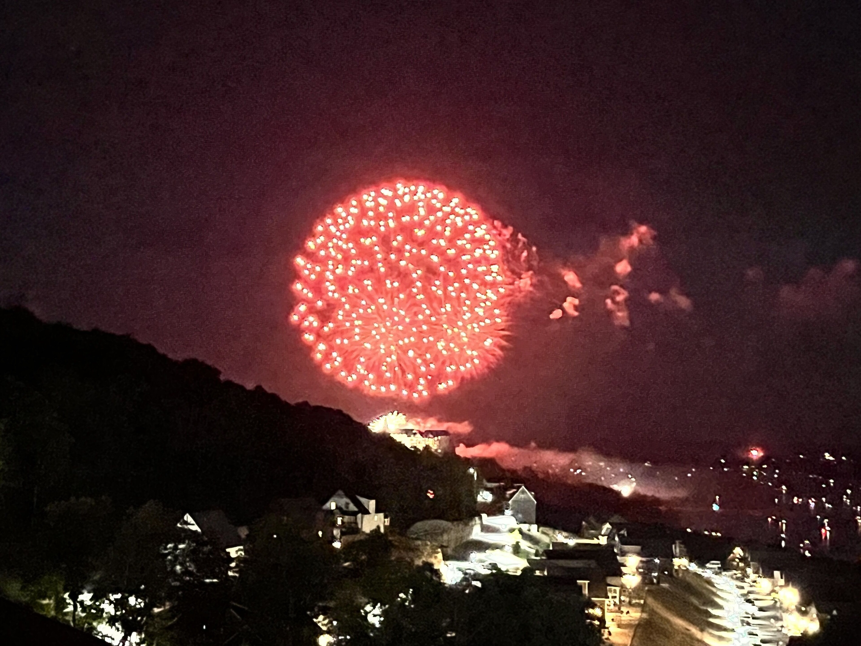 View the fireworks from you back deck.  Labor Day, 4th of July, and Memorial Day