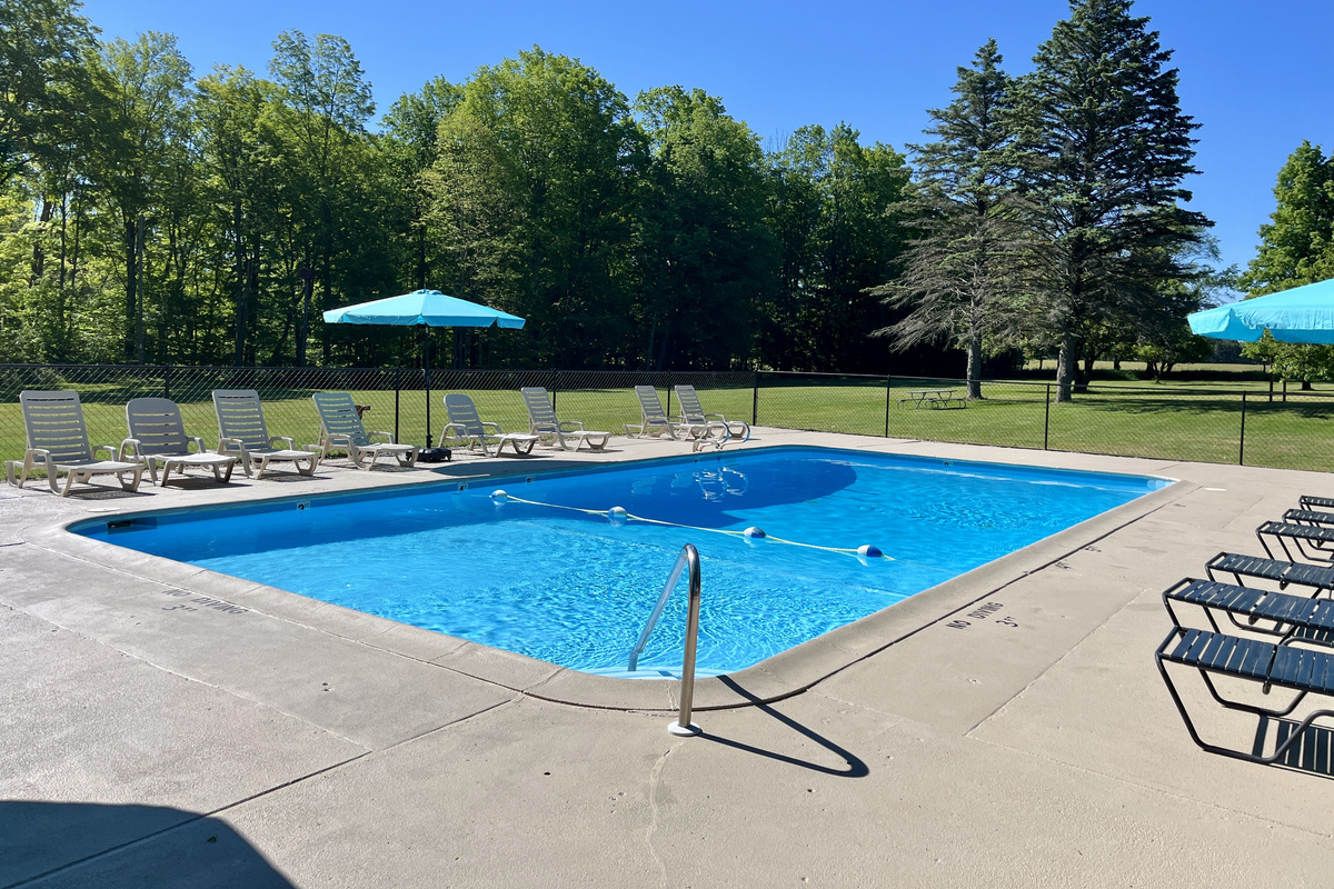 Heated community pool