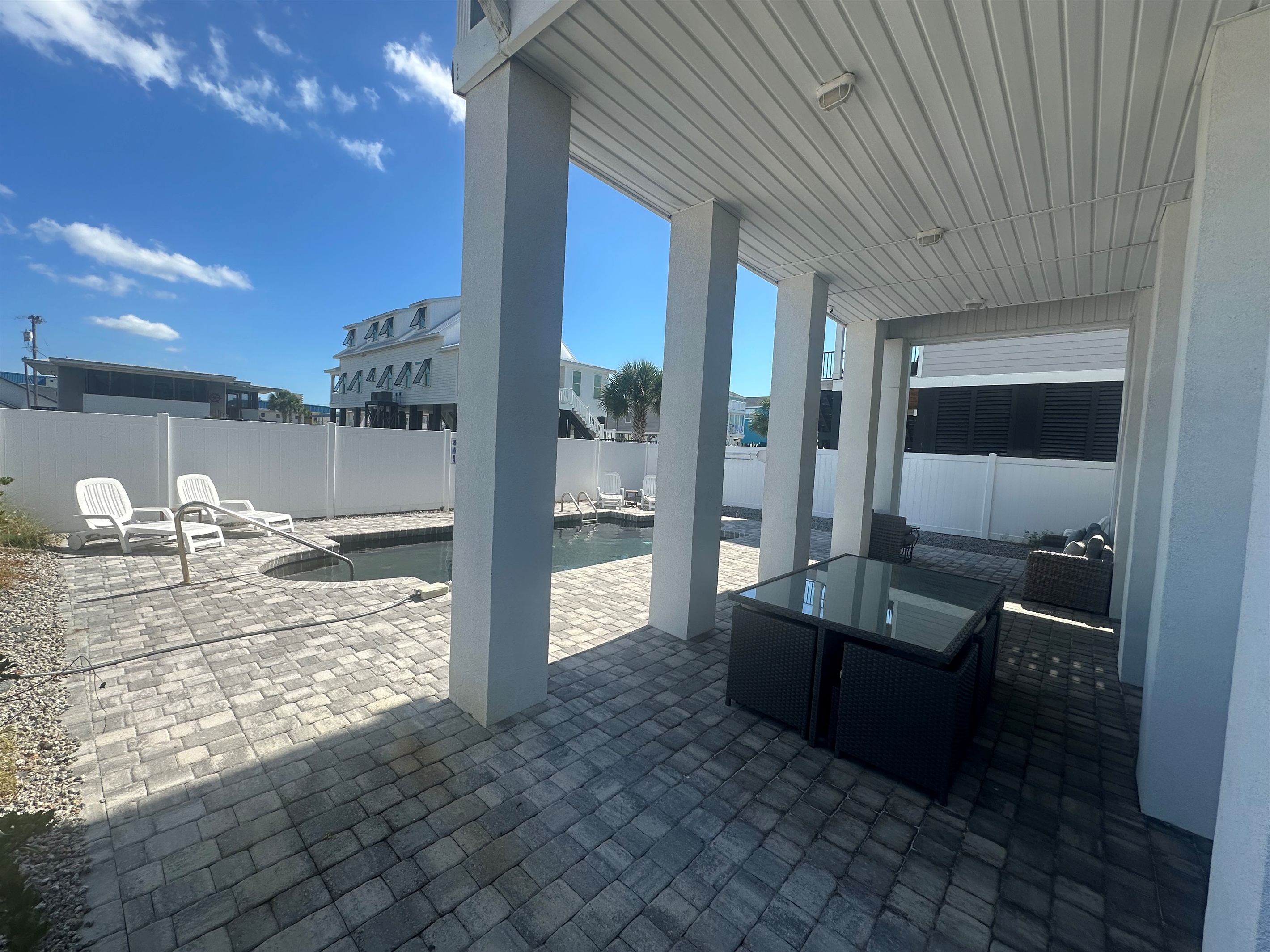 Pool area