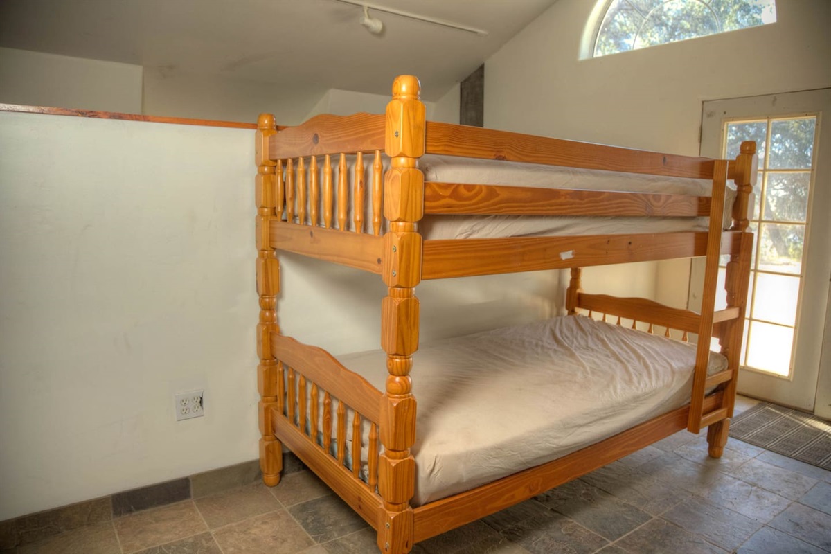 Bunk by front door