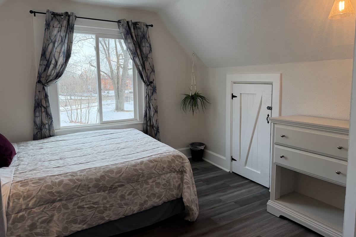 There's ample storage space.