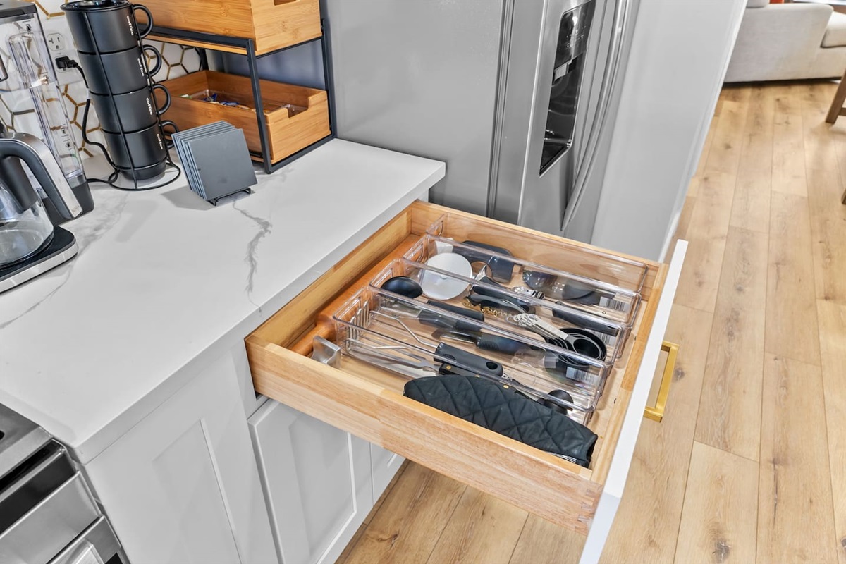 Hopefully, we've stocked any cooking or prep utensils that you might need!