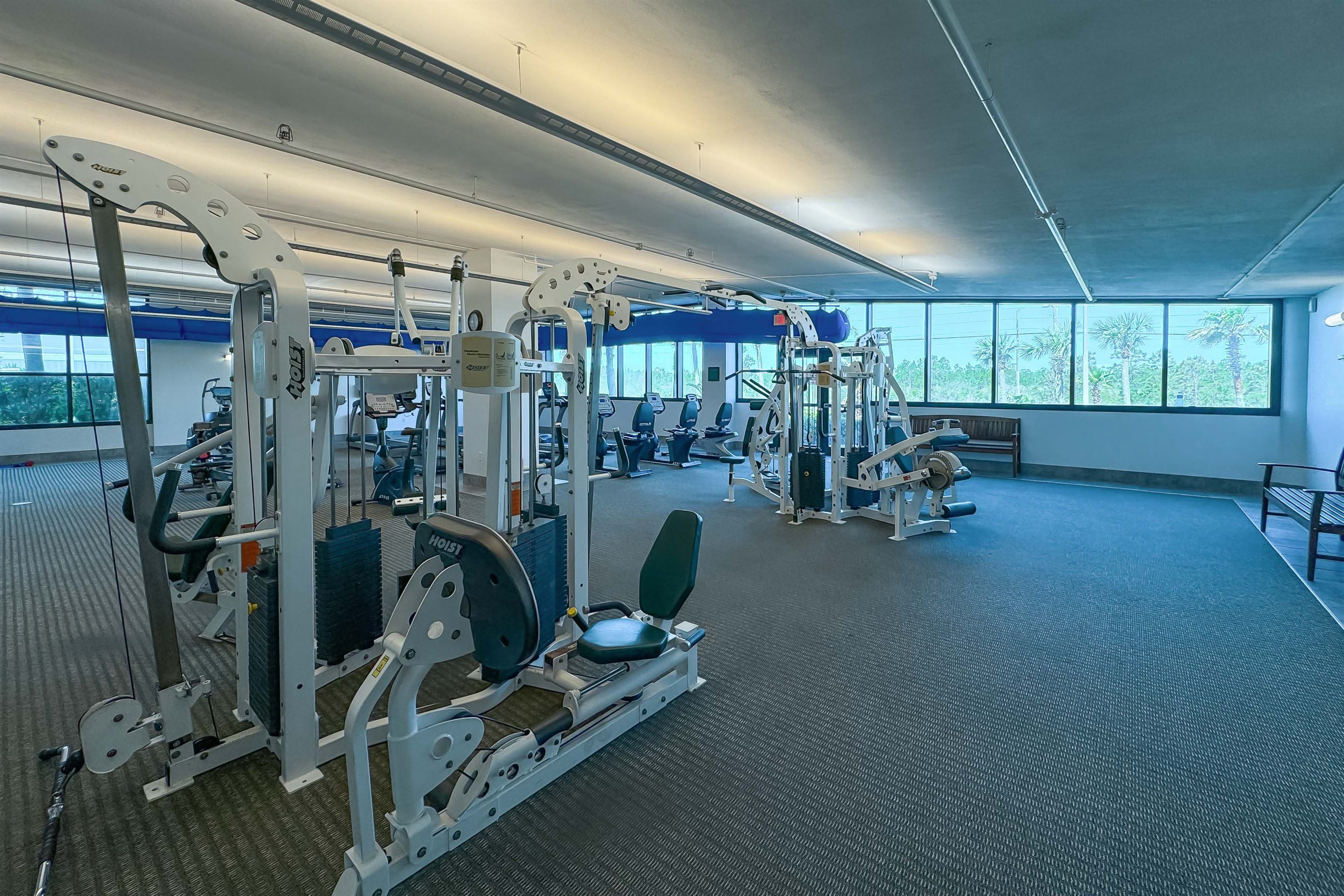 Elevate your workout with breathtaking ocean views. Stay fit and inspired in our well-equipped fitness center.