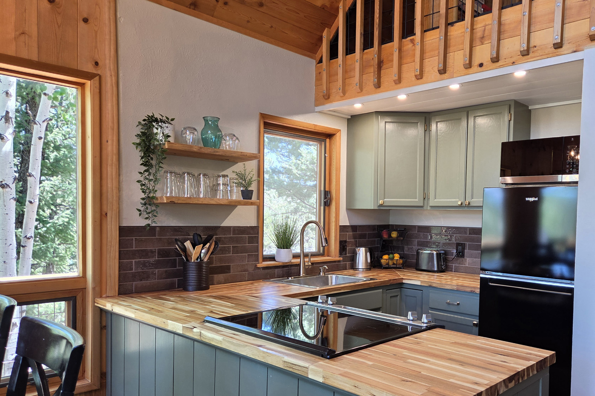 Remodeled kitchen
