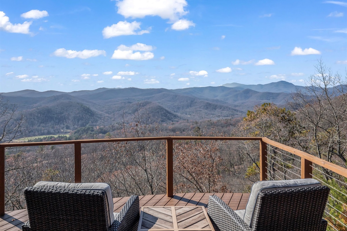 Long range views of the Pisgah national forest!