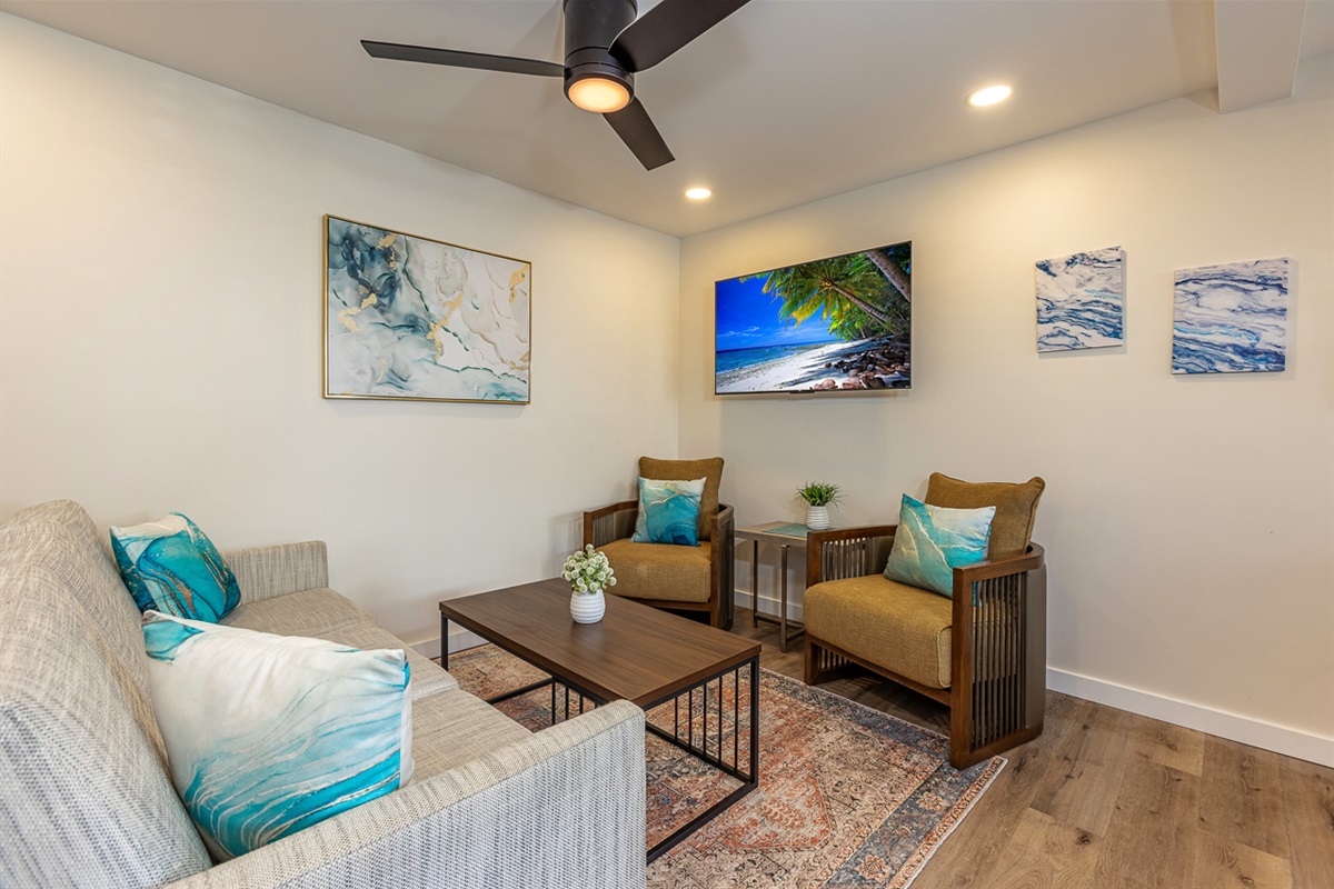 Cozy Seating and Tons of Natural Light