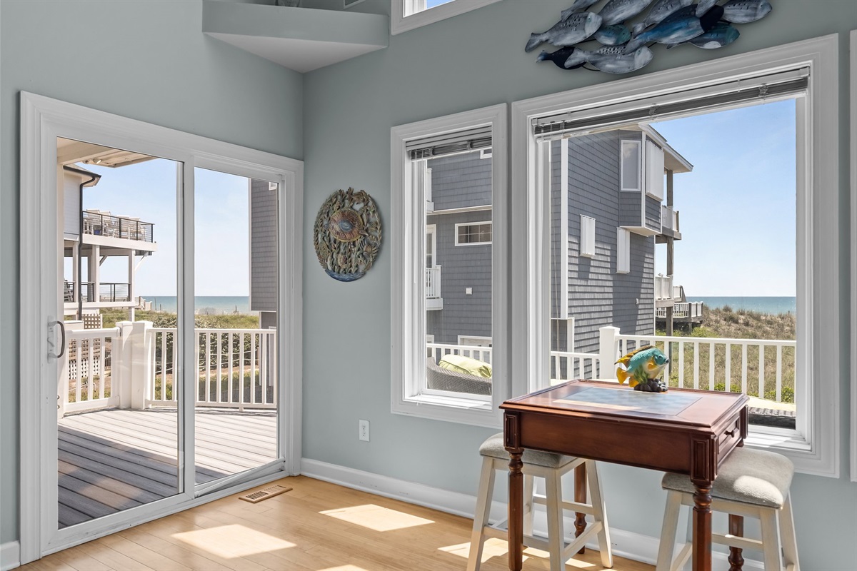 A serene retreat, perfect for enjoying the ocean breeze.