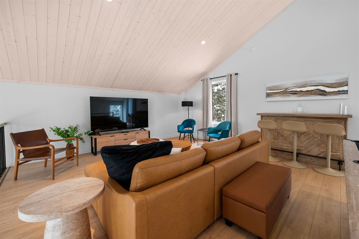 A stylish living space for peaceful mornings and cozy nights.