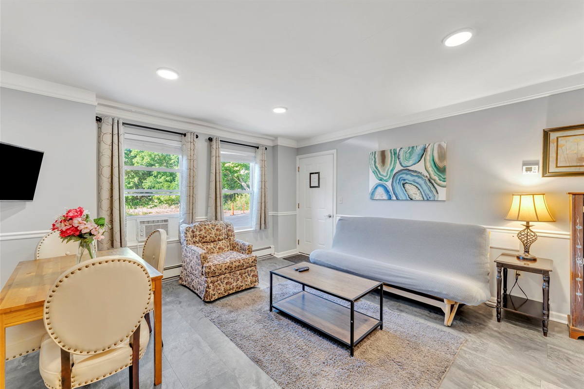 Creamery Apt 5 seating area