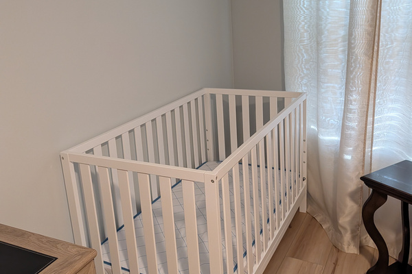 Baby Crib - Sheets not provided