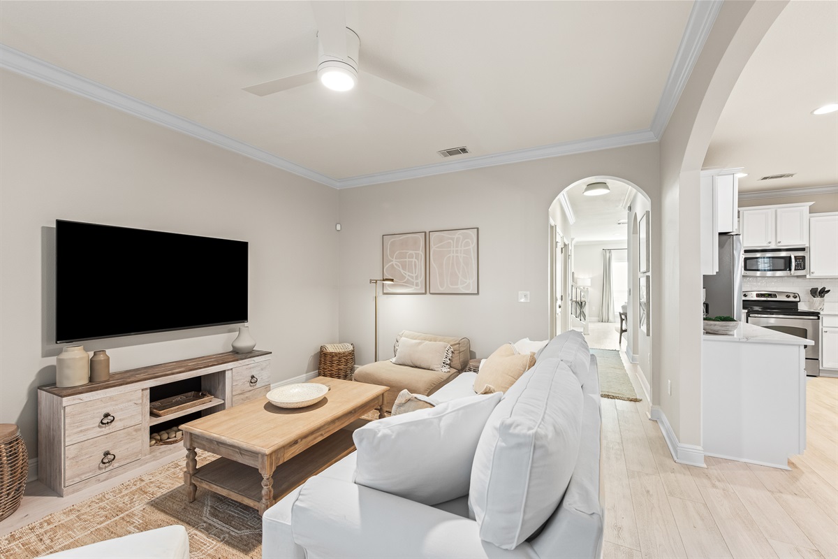 Living Room 2: Our bonus second living room offers a quiet retreat for reading or a separate space for the group to gather.