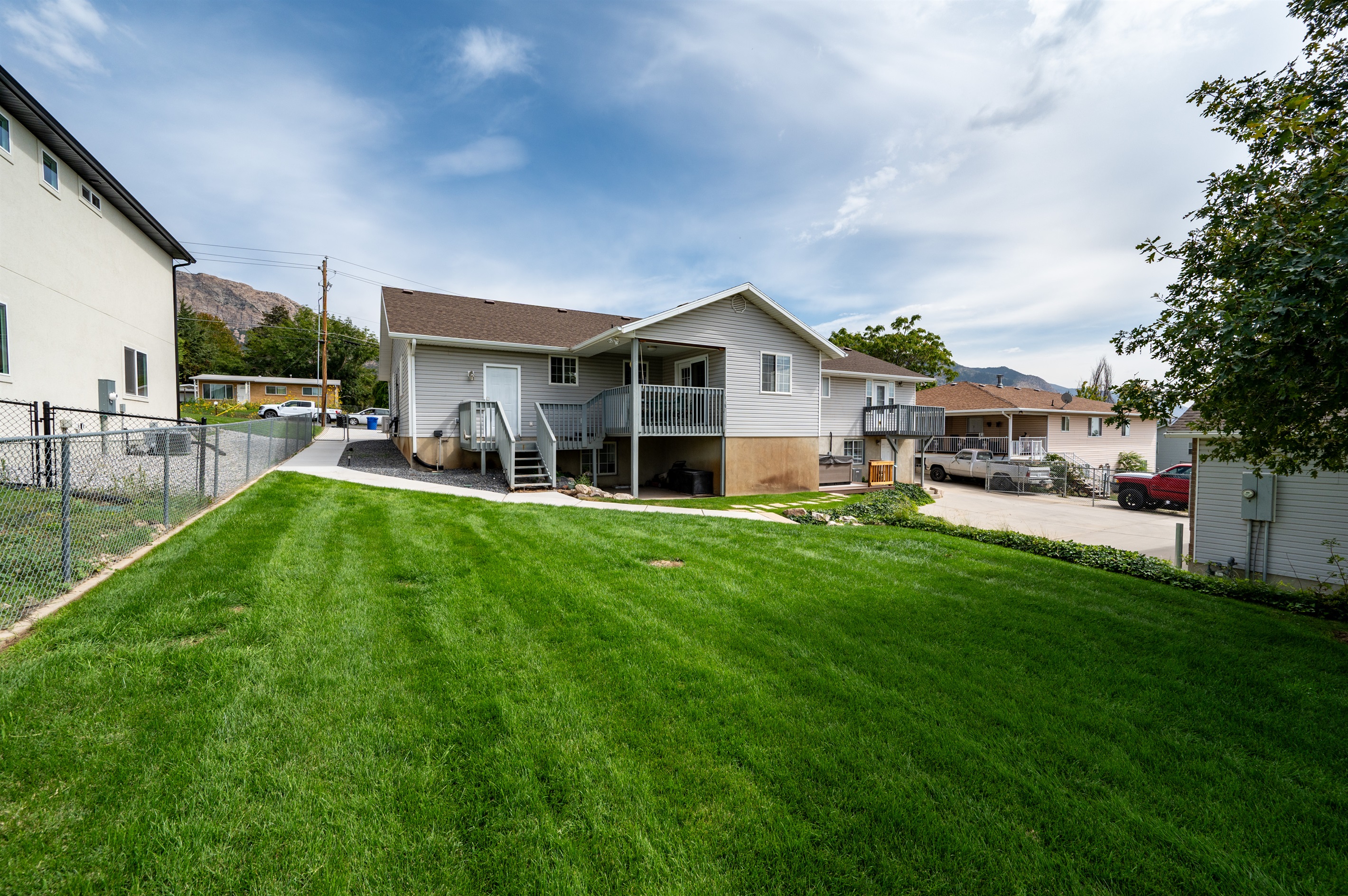 Fenced in Yard