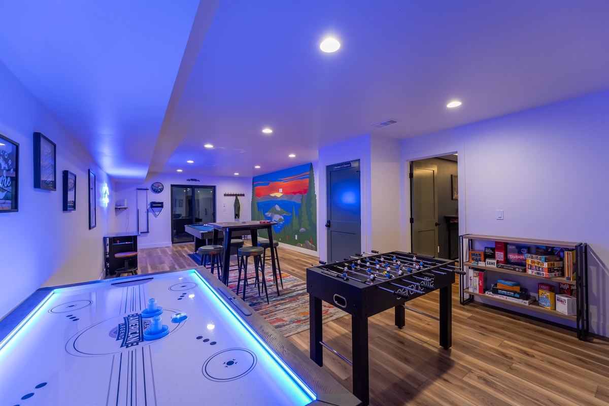 Endless Amenities and Games!