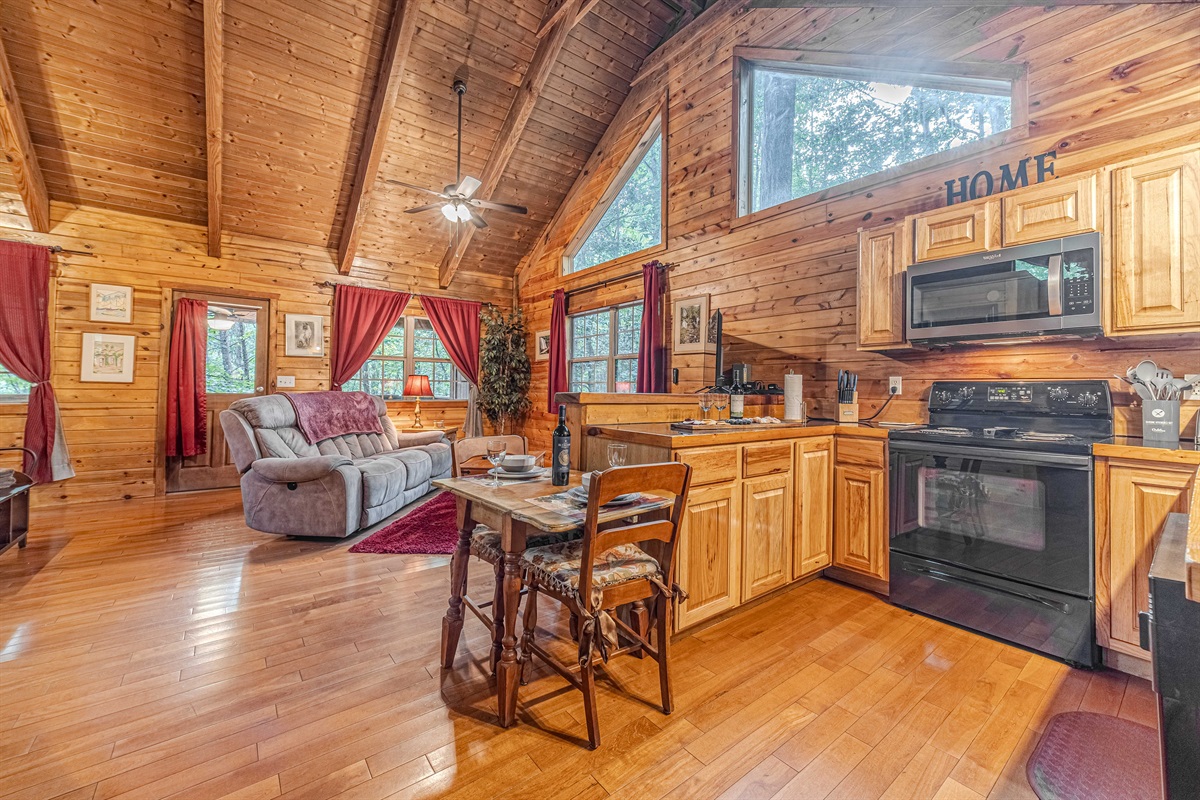 Open Floorplan Cabin