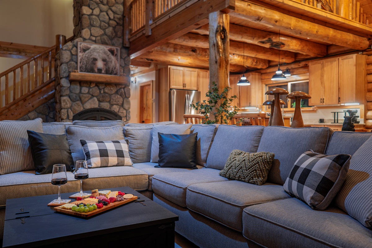 Comfort meets charm in this welcoming living area.