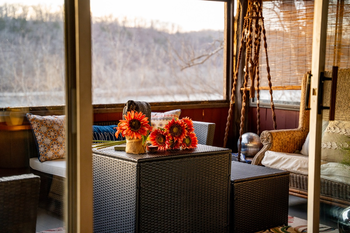 Your perfect spot for morning coffee or evening reflection