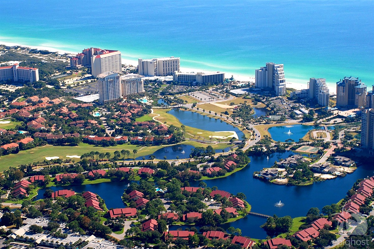 Sandestin beach and Gulf views