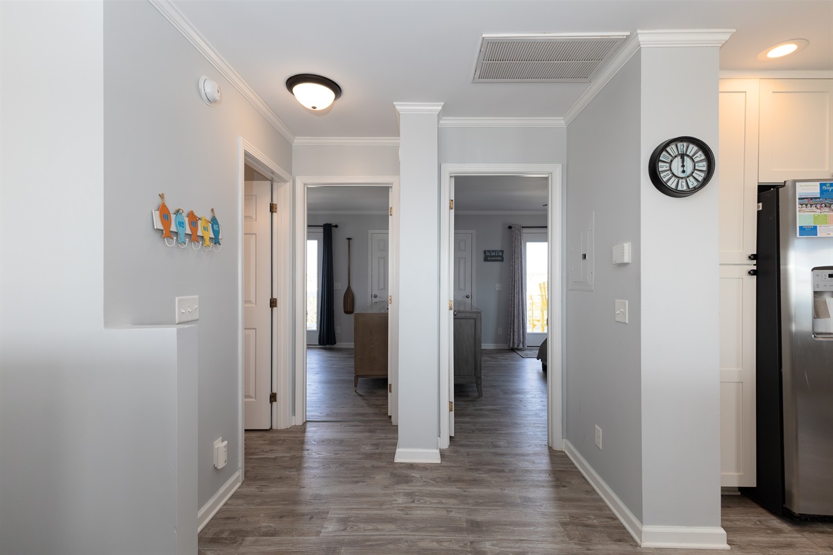 Rooms off the kitchen