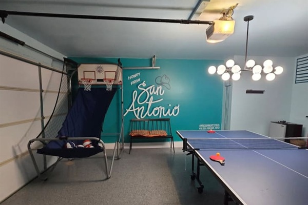 Ping pong and pop a shot for your family to enjoy! 