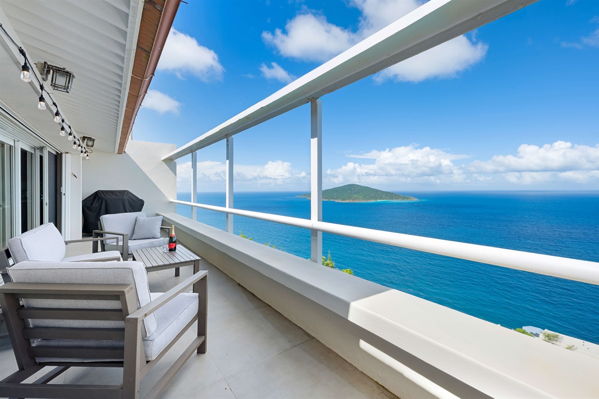 These views from the patio never get tiring to stare off into!