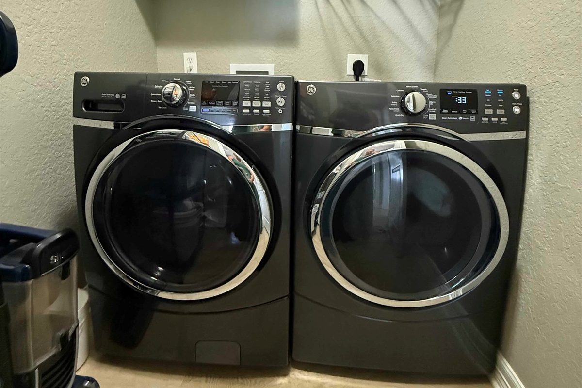 Large capacity washer & dryer