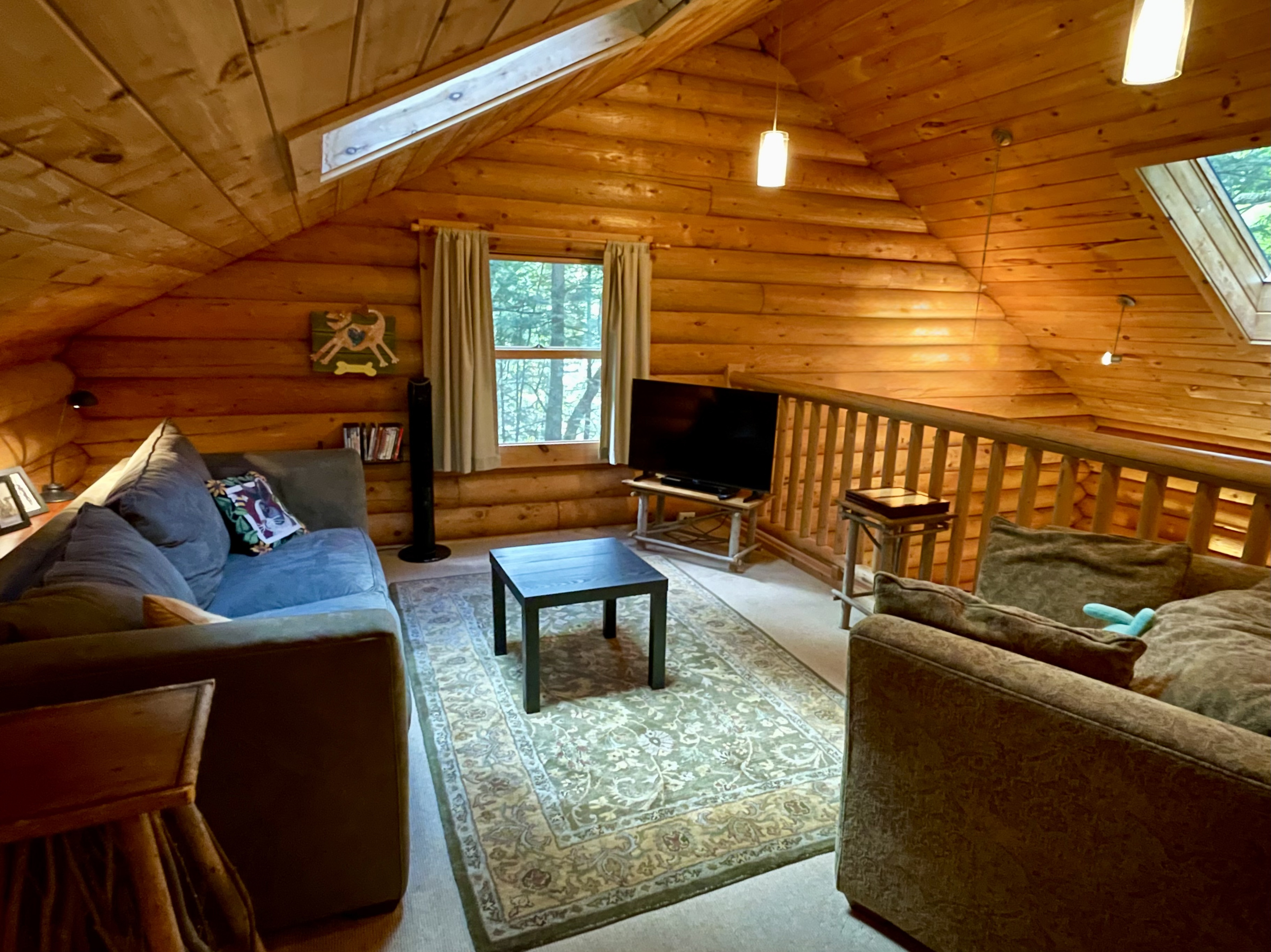 Second Floor Loft Sleeping Area