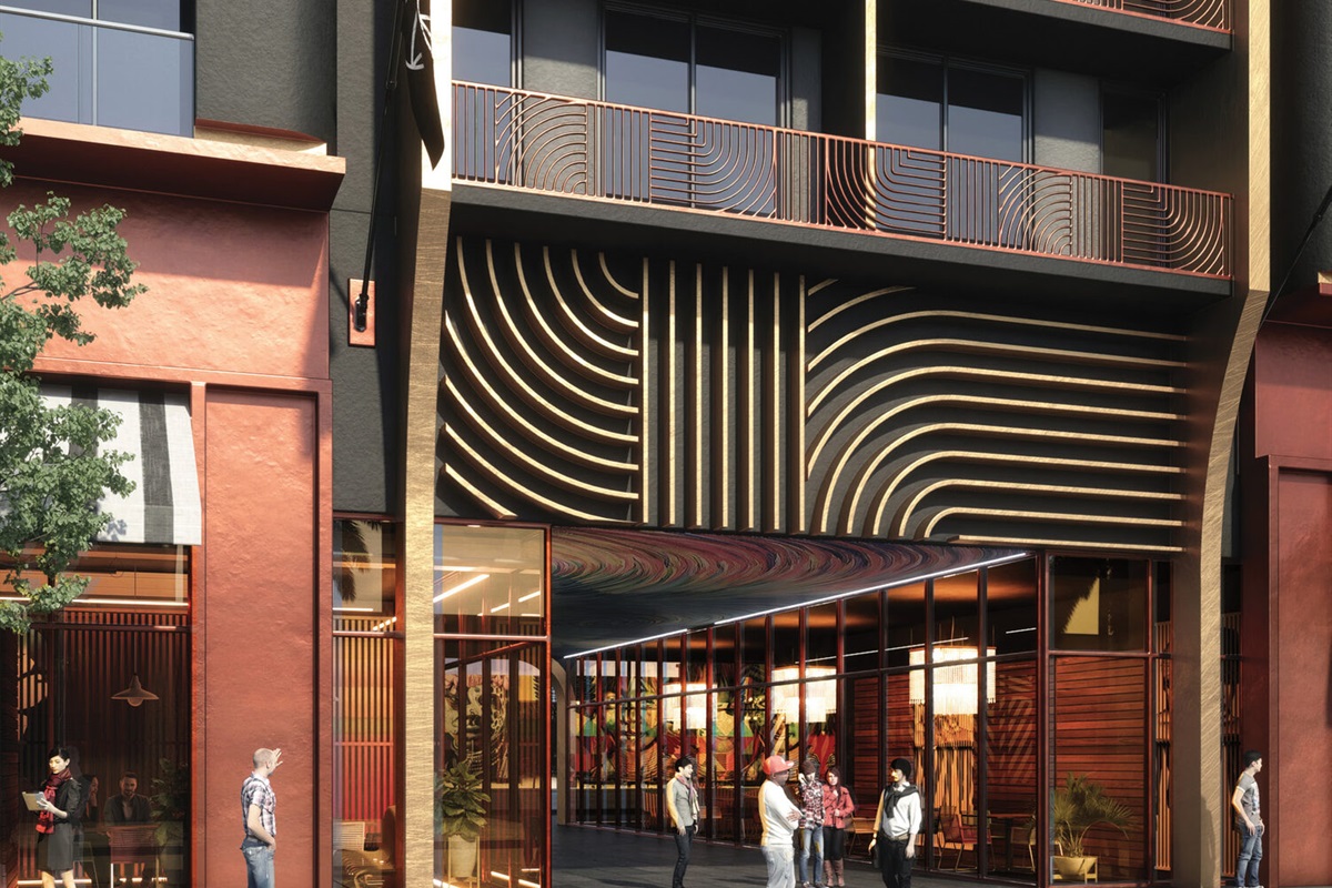 NoMad Residences Wynwood entrance