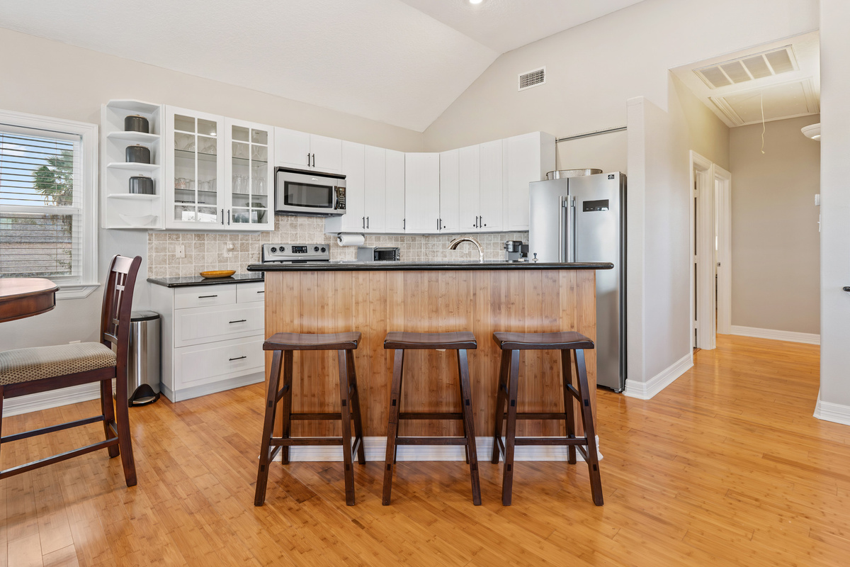 View of kitchen