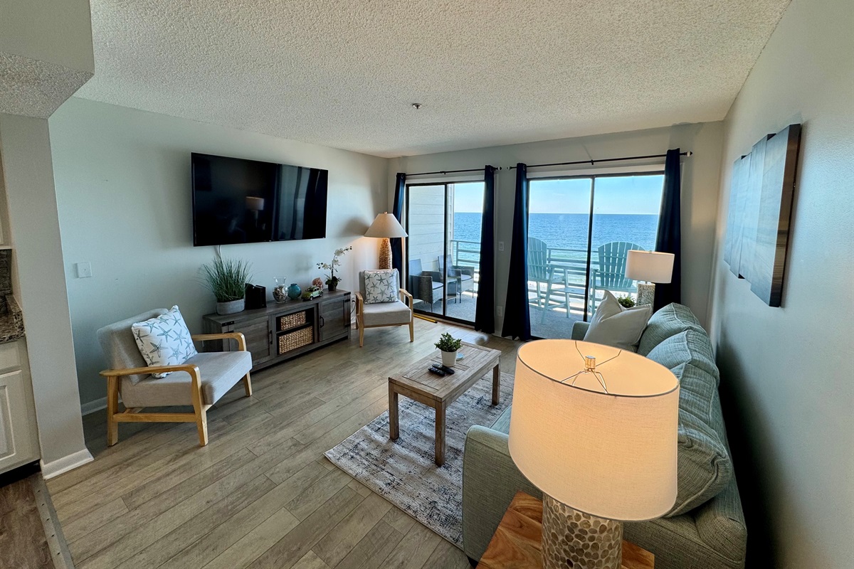 Living Room with Sleeper Sofa