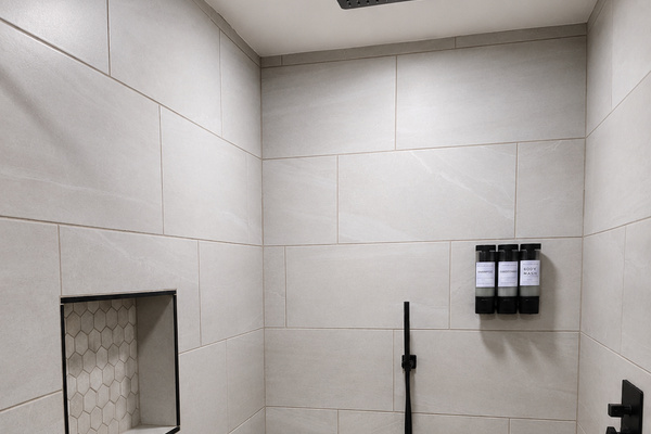 Walk in shower