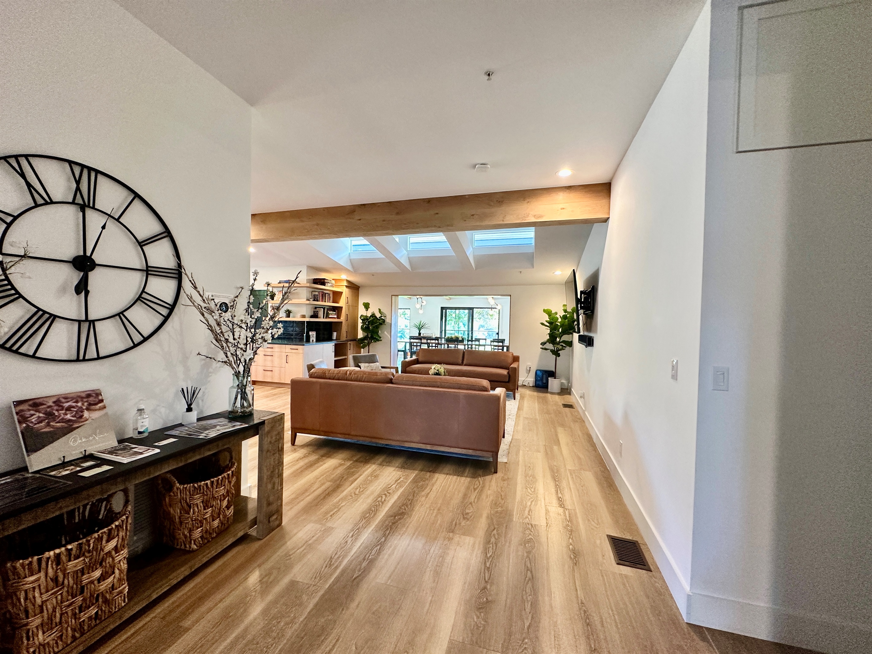 Welcome to the Garden House: an inviting space designed for families to gather and relax.