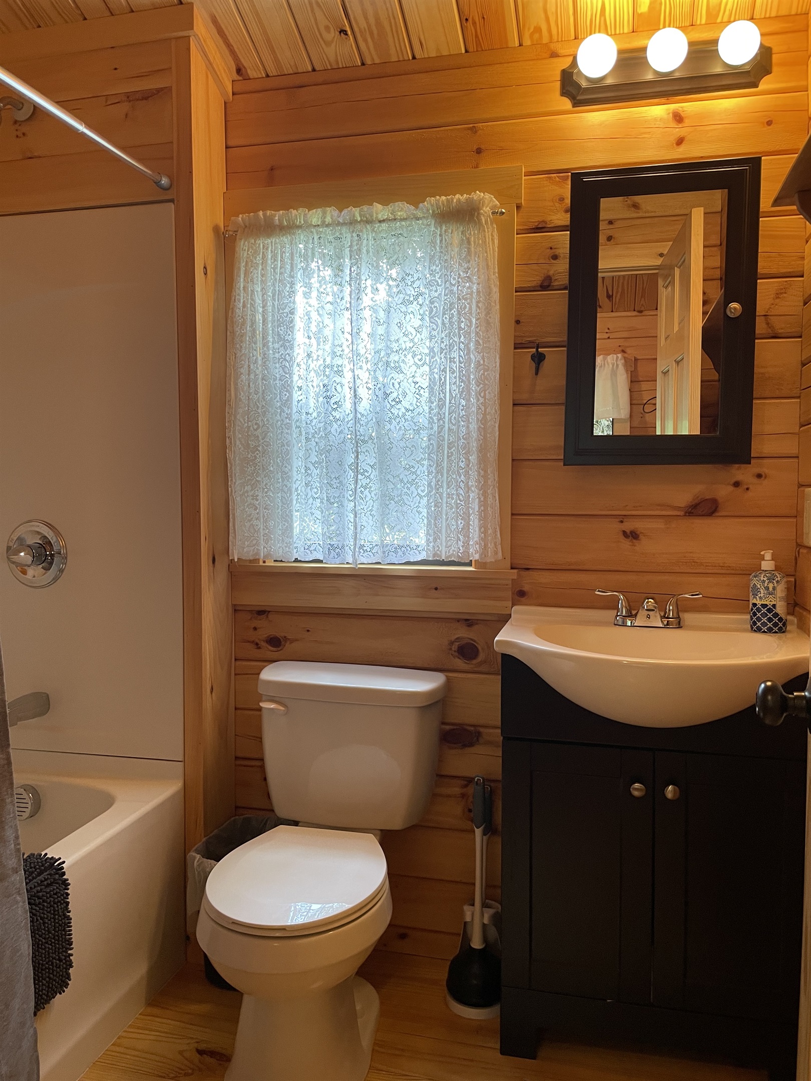 Bath with tub/shower
