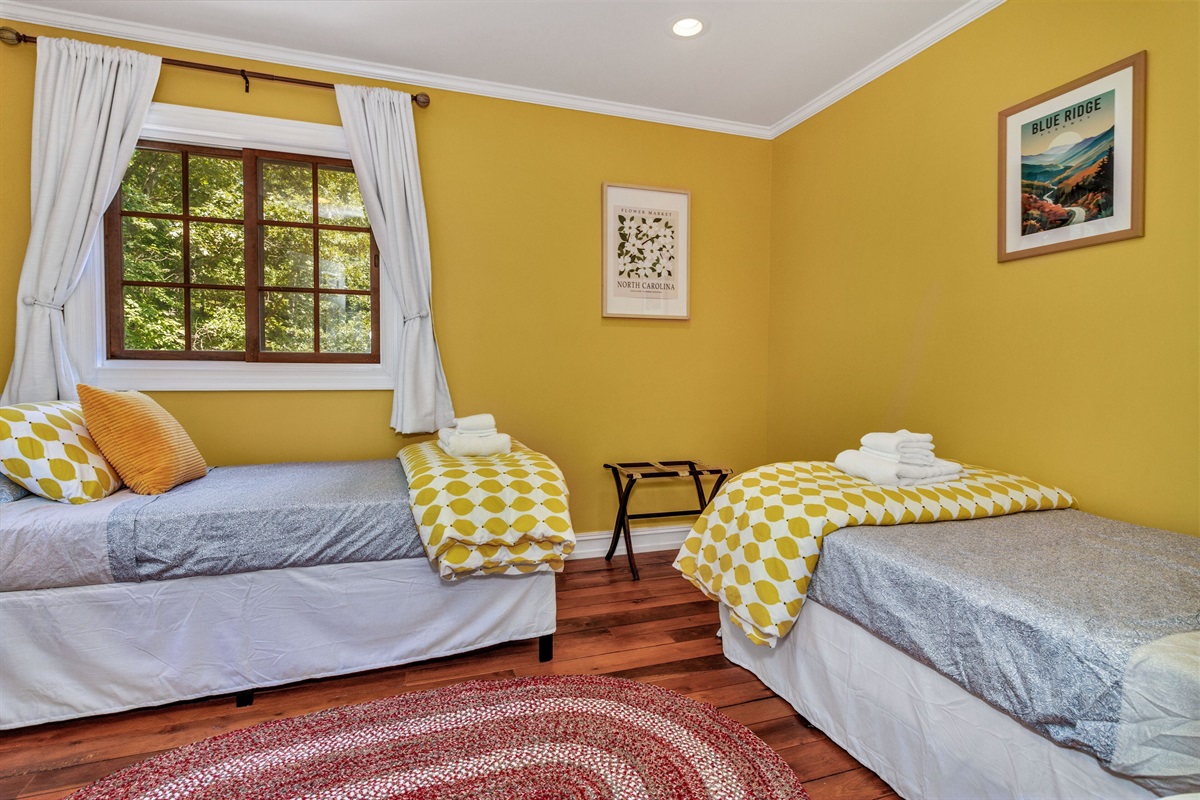 Third Bedroom - Two Twins - Upstairs