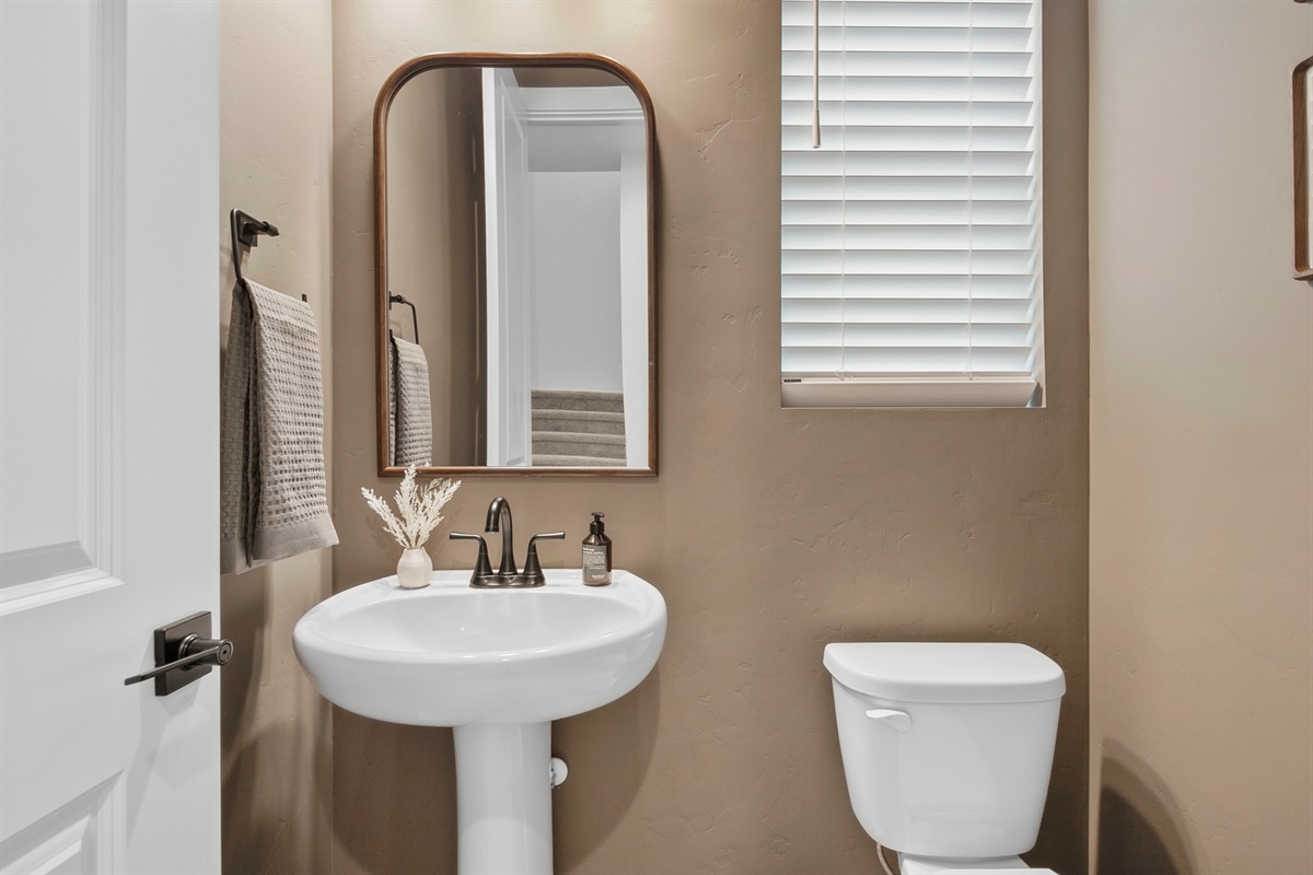 Guest Powder Room Downstairs