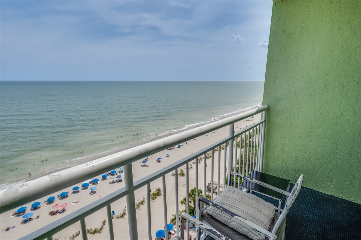 Breathtaking Views from Balcony!