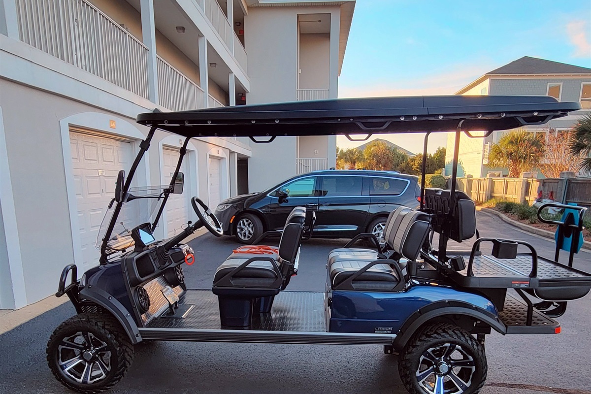 6 person street legal golf cart