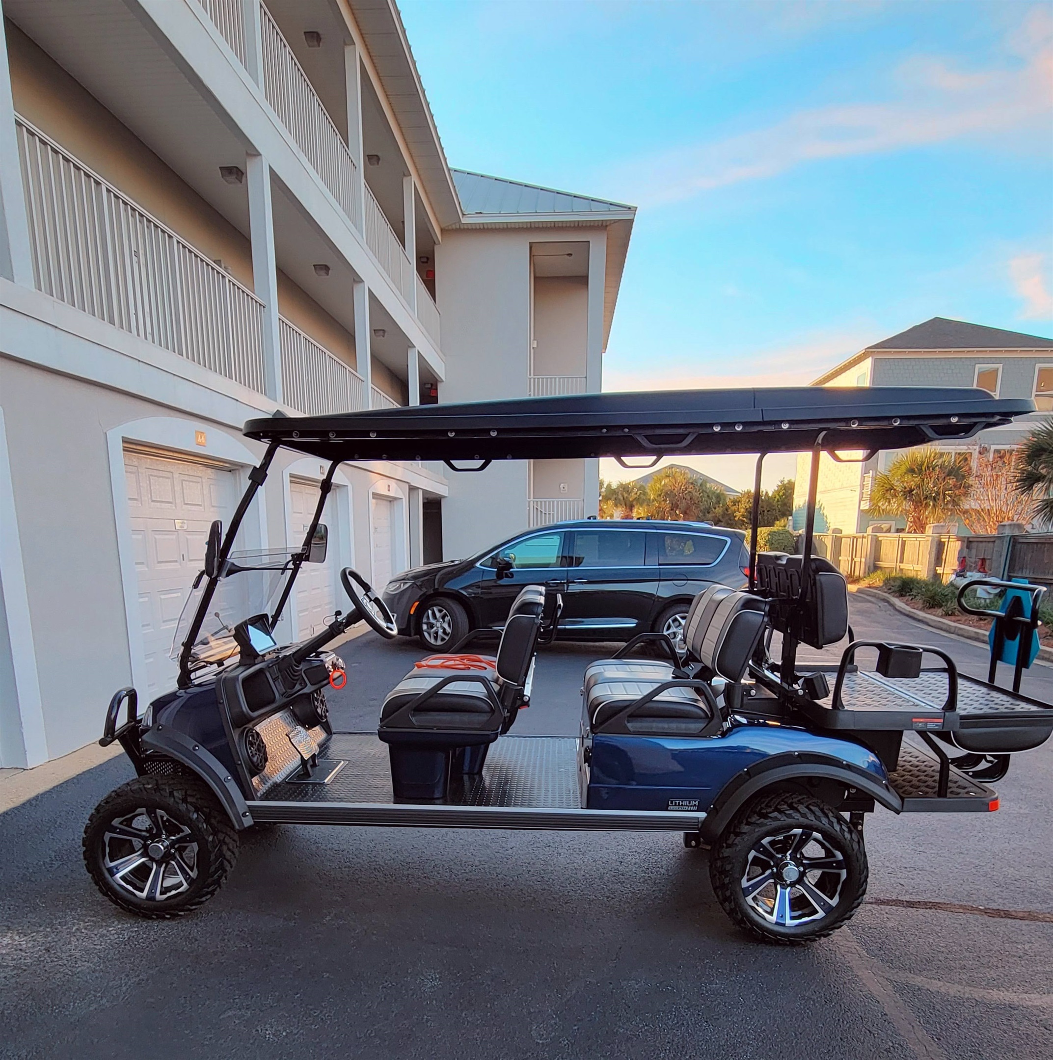6 person street legal golf cart
