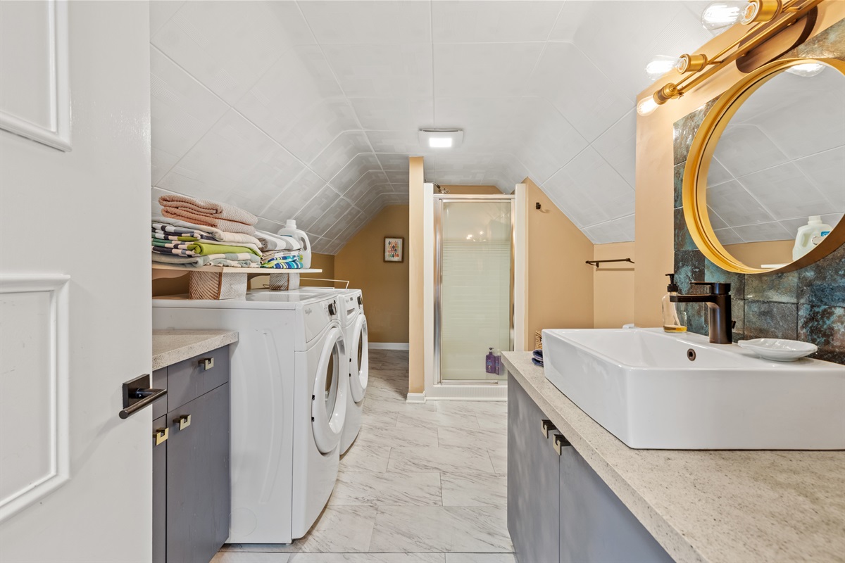 Laundry area